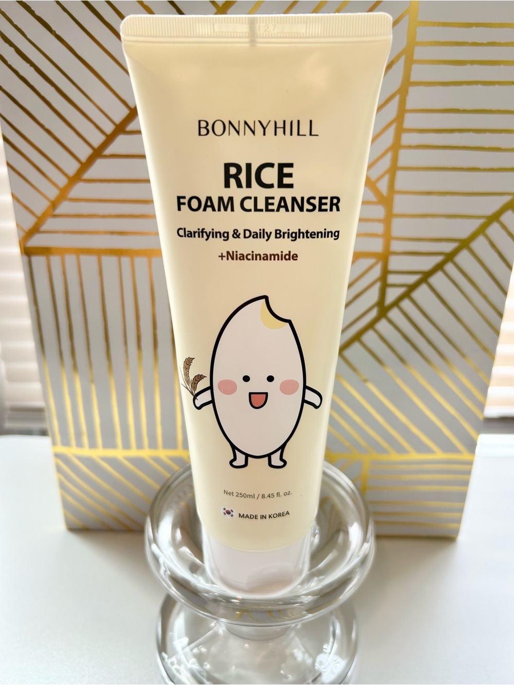 ✨ BonnyHill Rice Foam Cleanser | 8.45 oz | K-Beauty | New Factory Sealed ✨